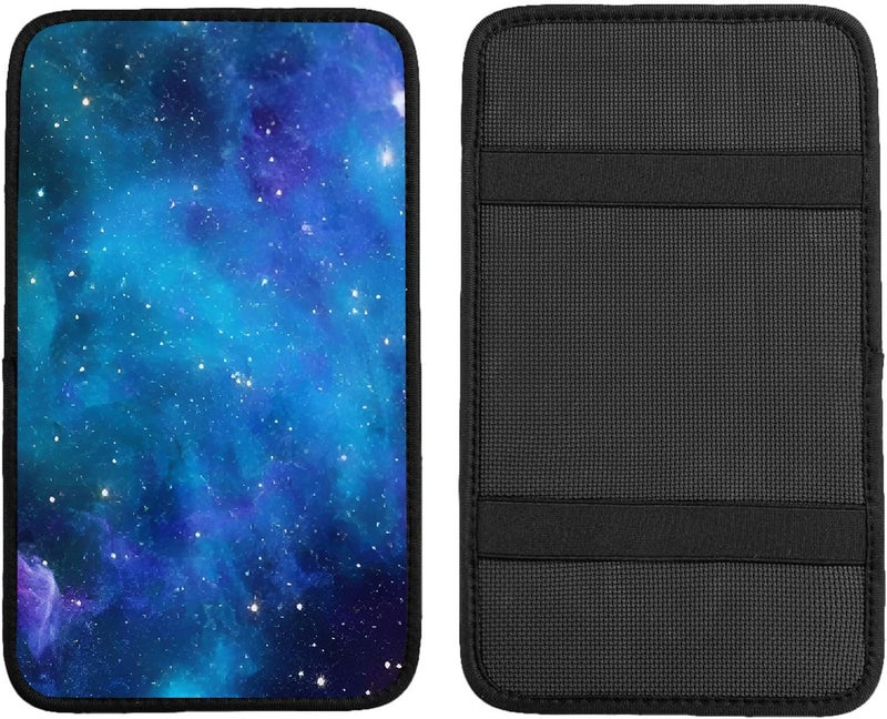 Adastrah Car Center Console Cover,Nebula Galaxy Auto Center Console Pad,Armrest Cover Protector for Vehicle SUV Truck Car - Image 5